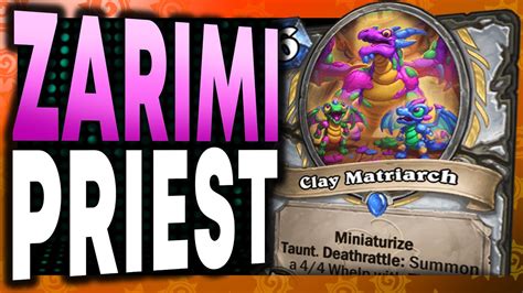 Zarimi Priest!! Hearthstone Stream VOD 28th March .